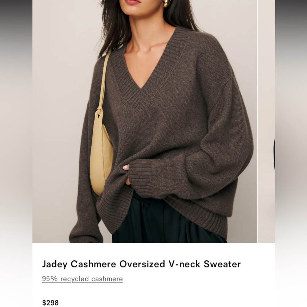 Reformation jadey sweater